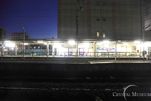 明け方の福島駅