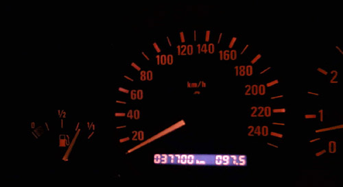 一年で、15,500km走りました