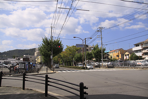 北山通 紫竹栗栖町交差点